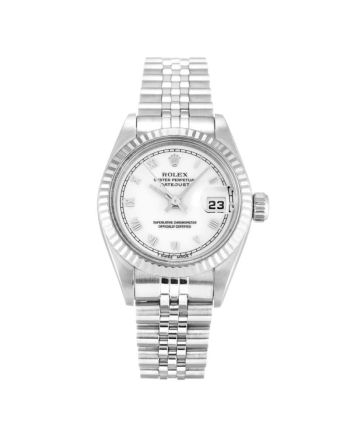 Rolex Datejust White Dial 69174 Ladies 26MM