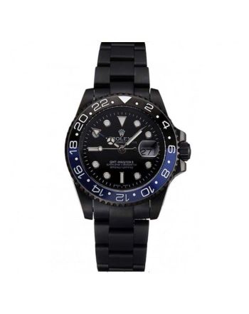 Rolex GMT Master II Black Dial Blue PR18239 Men Watch 41MM